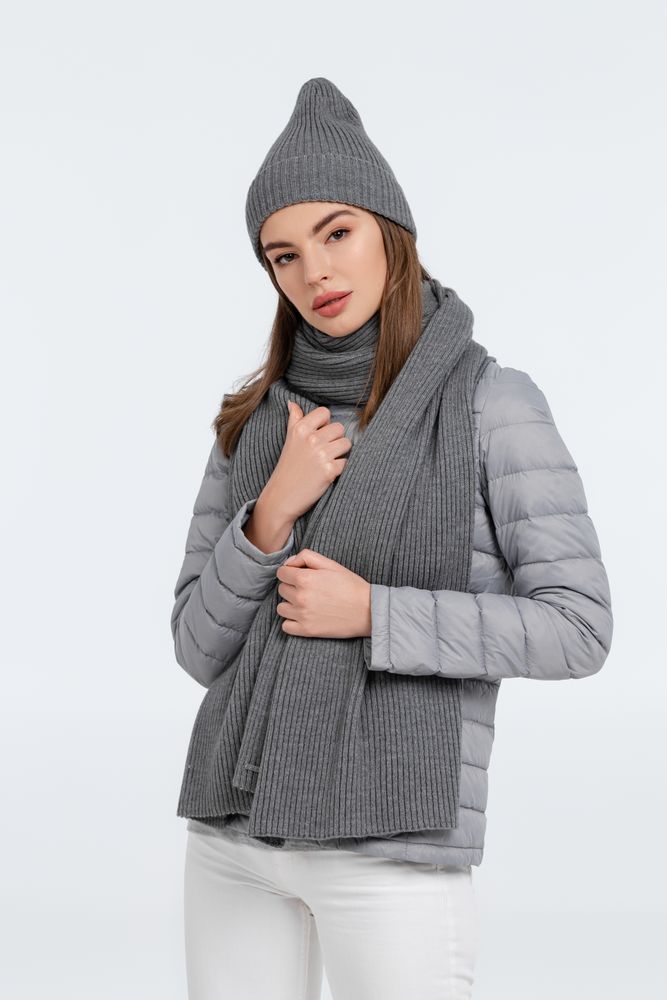 Шарф Alpine, серый — изображение 7