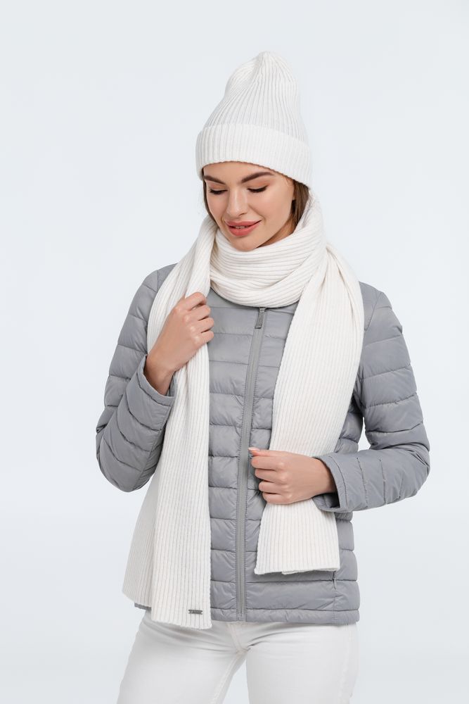 Шапка Alpine, белая — изображение 7