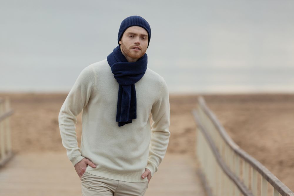 Шарф Cordelia, синий — изображение 7