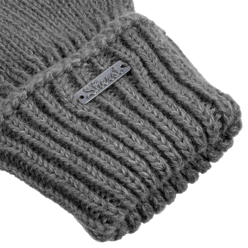 Перчатки Alpine, серый меланж — изображение 4