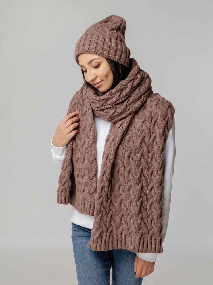 Шапка Loren, коричневая — изображение 8