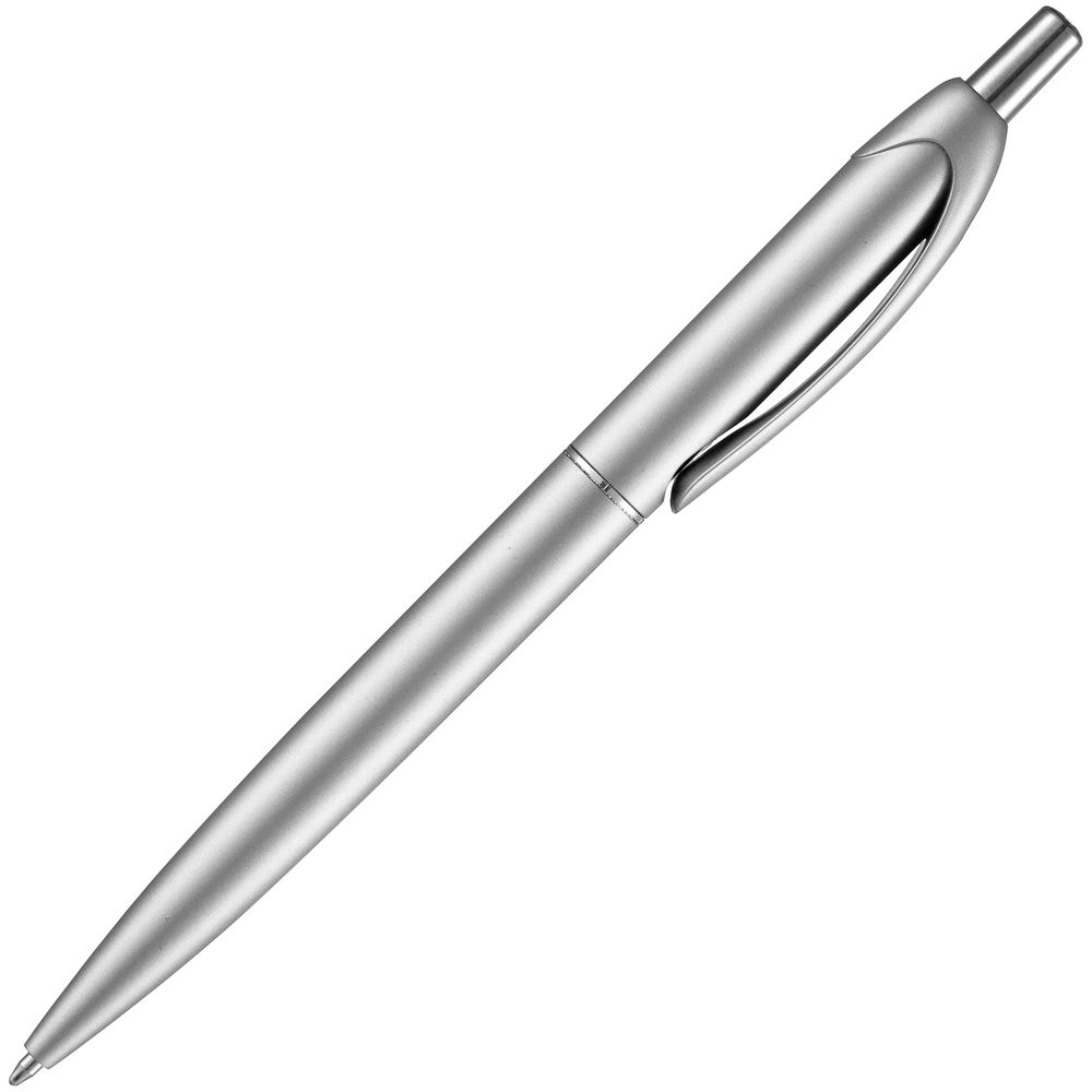 Ручка шариковая Bright Spark, серебристая — изображение 4