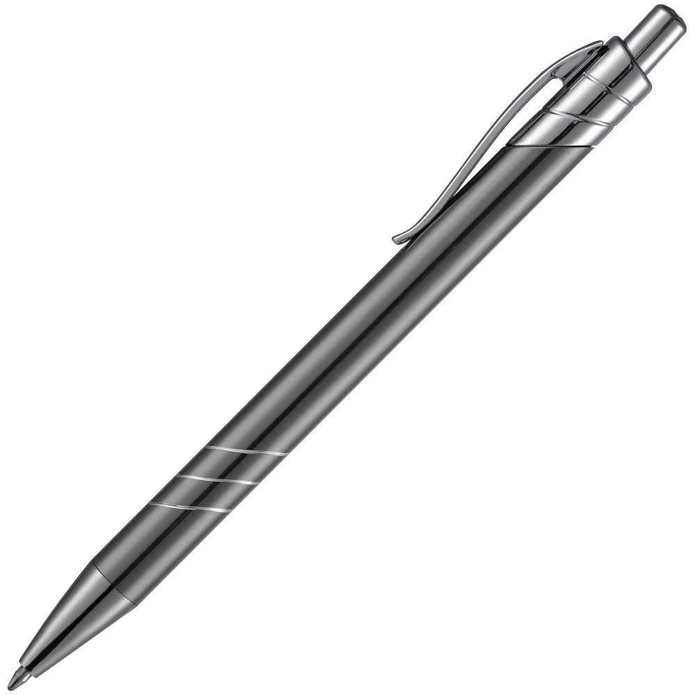 Ручка шариковая Undertone Metallic, серая — изображение 3