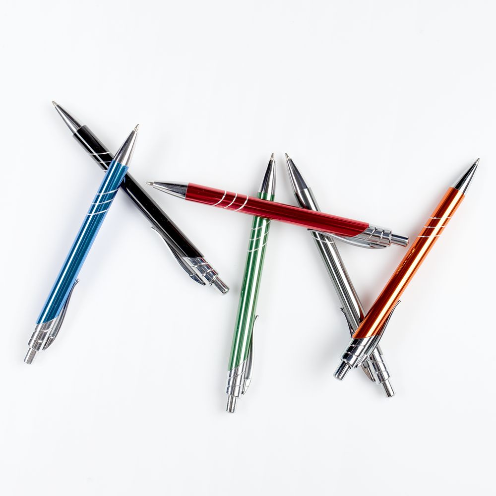 Ручка шариковая Undertone Metallic, синяя — изображение 7