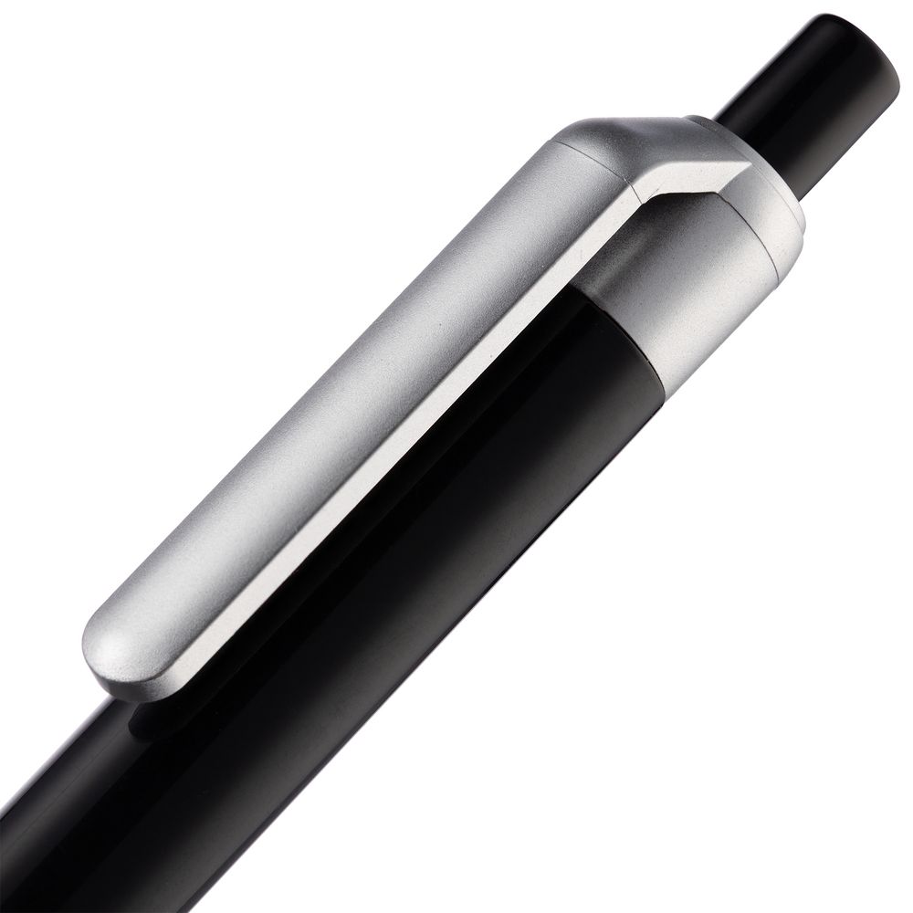 Ручка шариковая Fluent, серебристая — изображение 6