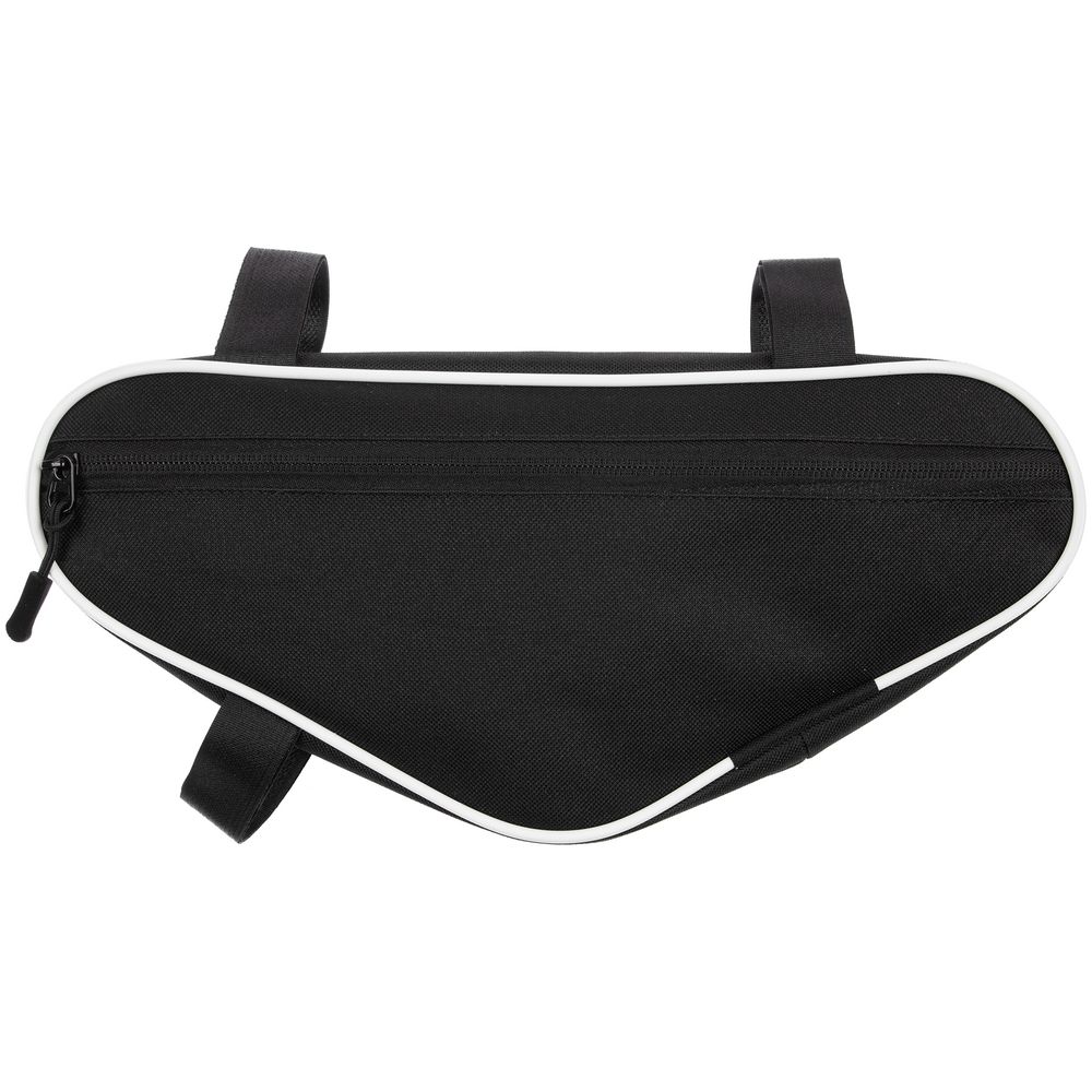 Велосумка на раму BikeLine, черная с белым — изображение 3