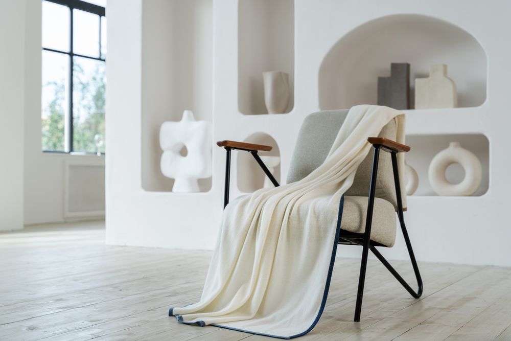 Плед Frontier, молочно-белый — изображение 7