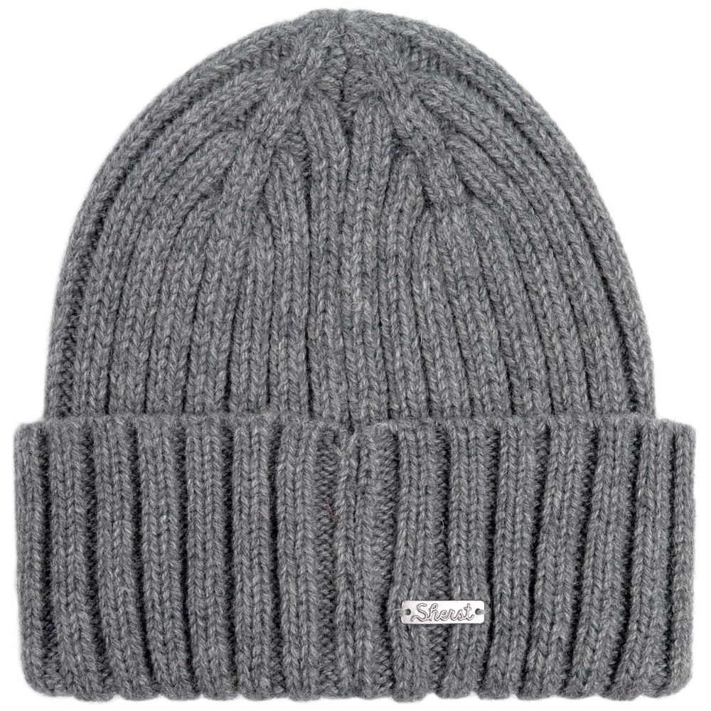 Шапка Uni, серый меланж — изображение 3