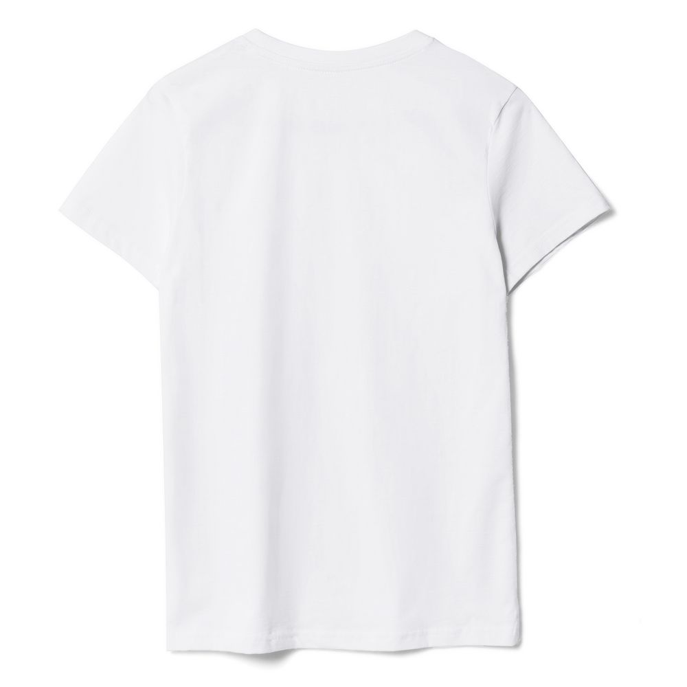 Футболка женская T-bolka Lady, белая — изображение 3