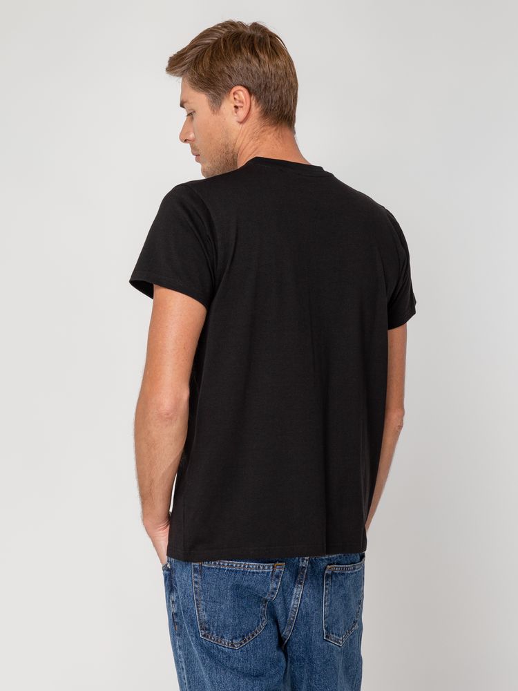 Футболка мужская T-bolka Stretch, черная — изображение 7