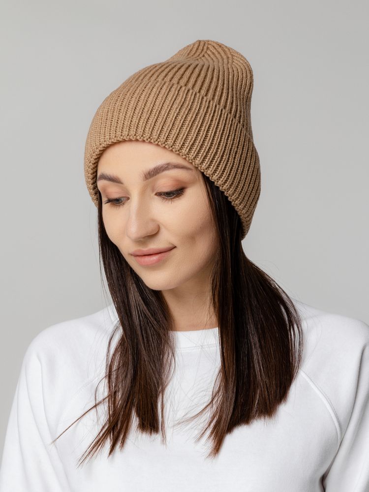 Шапка Tommi, бежевый меланж — изображение 7