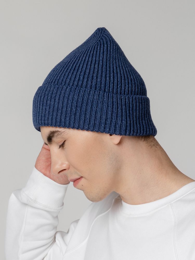 Шапка Tommi, синий меланж — изображение 7