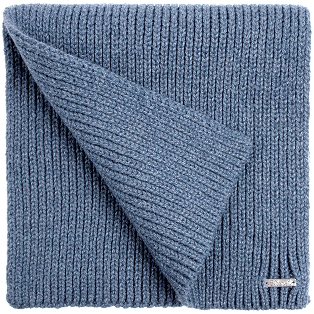 Шарф Tommi, голубой меланж — изображение 3
