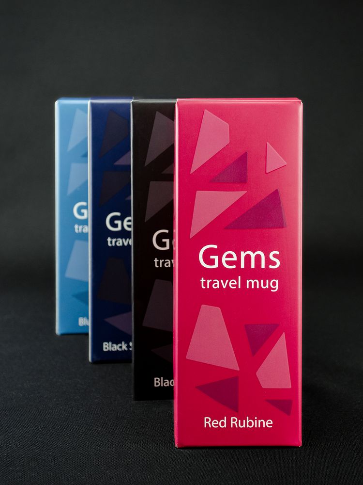 Термостакан Gems Black Sapphire, черный сапфир (синий) — изображение 11