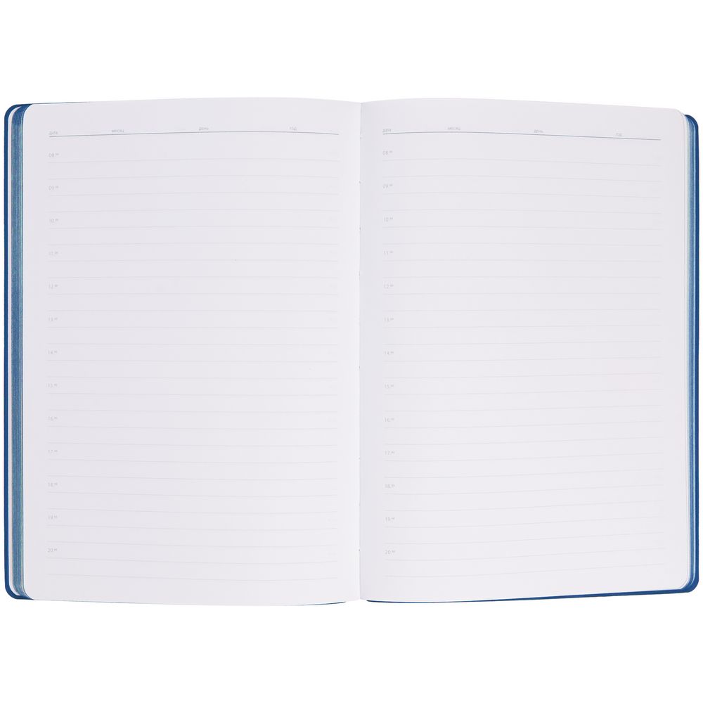 Ежедневник Flexpen Shall, недатированный, синий — изображение 9