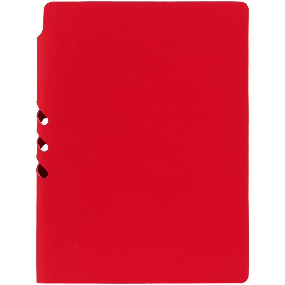 Ежедневник Flexpen Shall, недатированный, красный — изображение 4