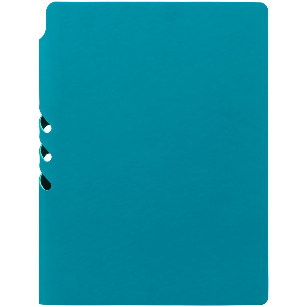 Ежедневник Flexpen Shall, недатированный, бирюзовый — изображение 4