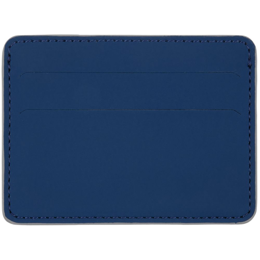 Чехол для карточек Shall Simple, синий — изображение 3