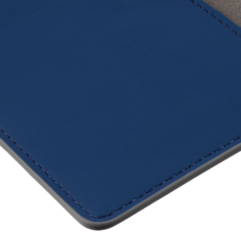 Обложка для паспорта Shall Simple, синий — изображение 5