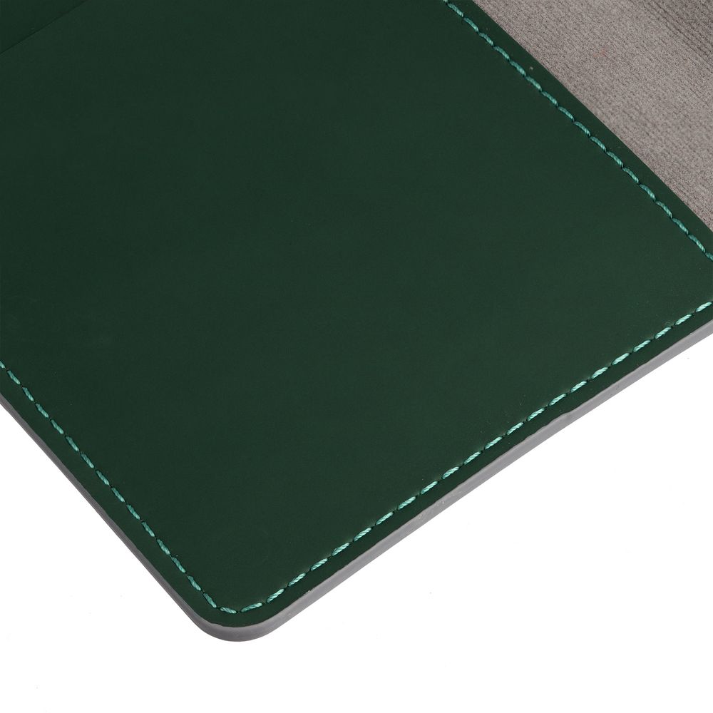 Обложка для паспорта Shall Simple, зеленый — изображение 5