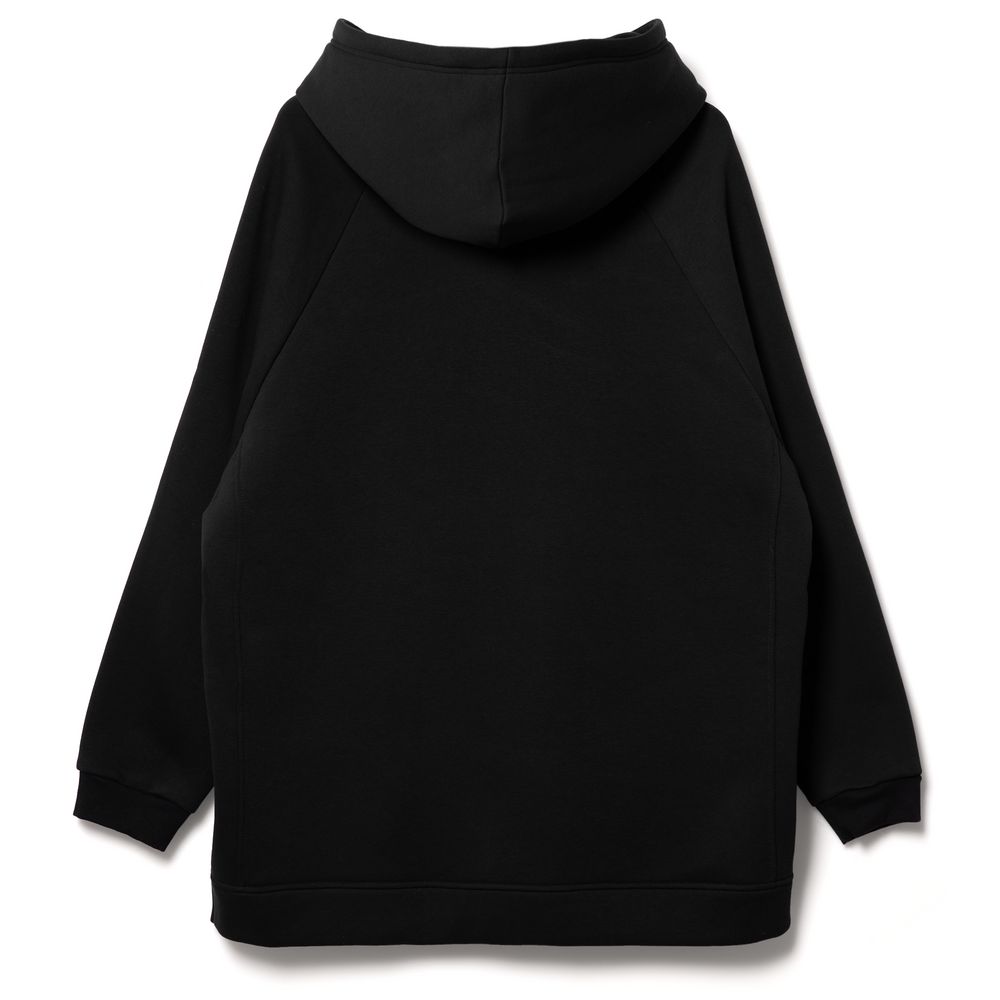 Худи унисекс оверсайз Easy Street, черное — изображение 3