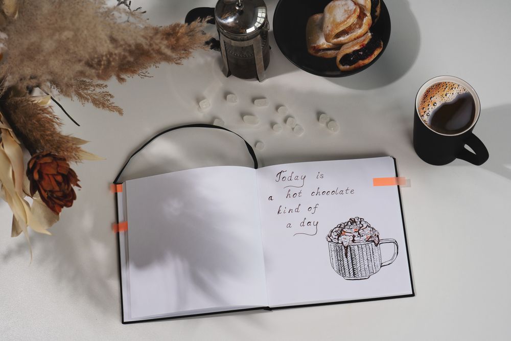 Скетчбук Object, черный — изображение 6