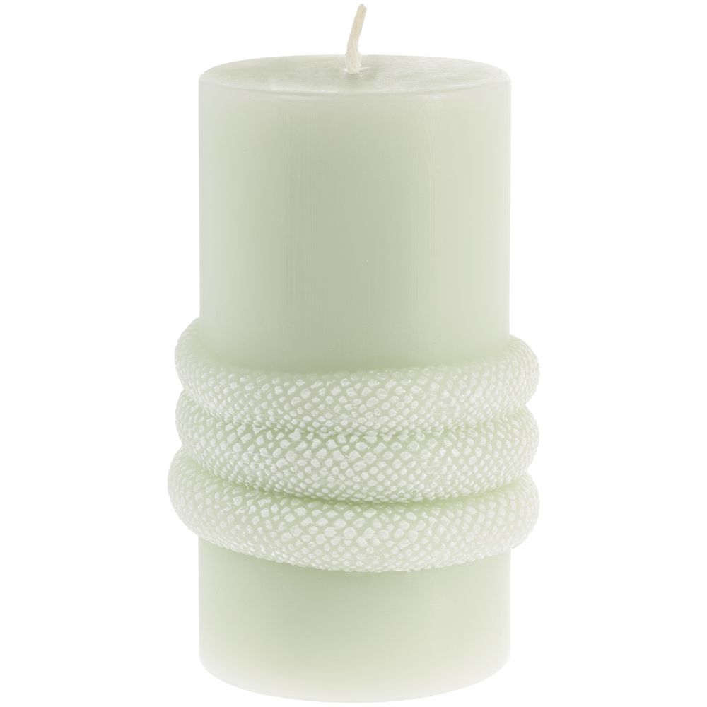 Свеча Snake Knot, зеленая — изображение 3