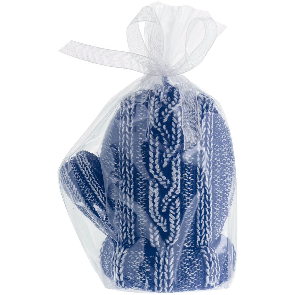 Свеча Kniteam, варежка, синяя — изображение 3