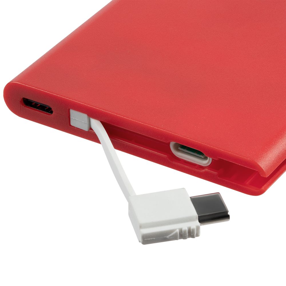 Внешний аккумулятор Easy Trick Comfort 4000 мАч, красный — изображение 4