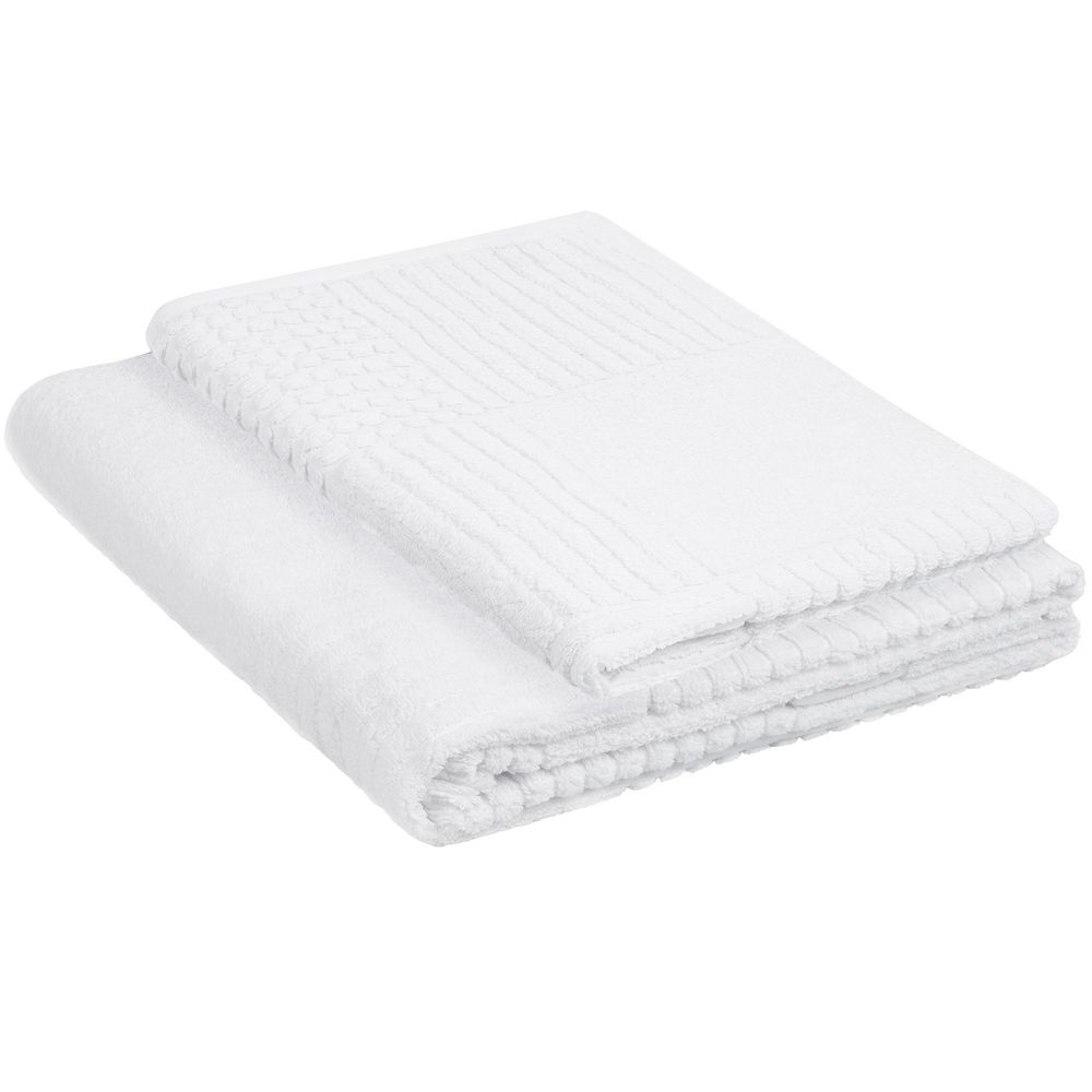 Полотенце Farbe, большое, белое — изображение 7