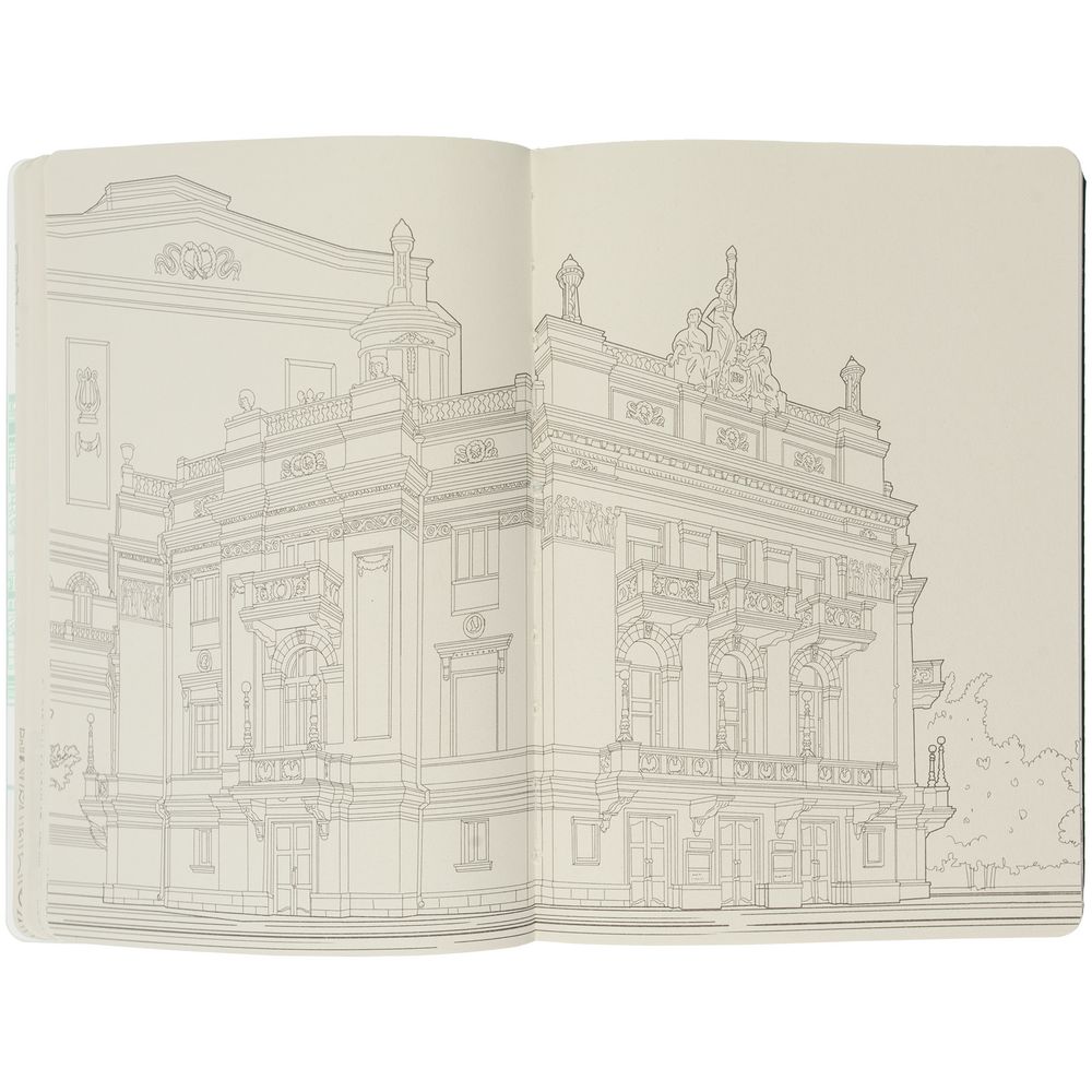 Блокнот «Города. Екатеринбург», зеленый — изображение 10