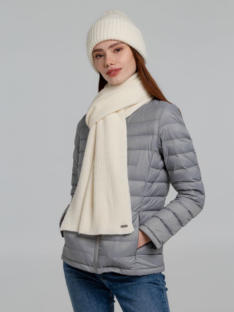 Шарф Capris, молочно-белый (ванильный) — изображение 7