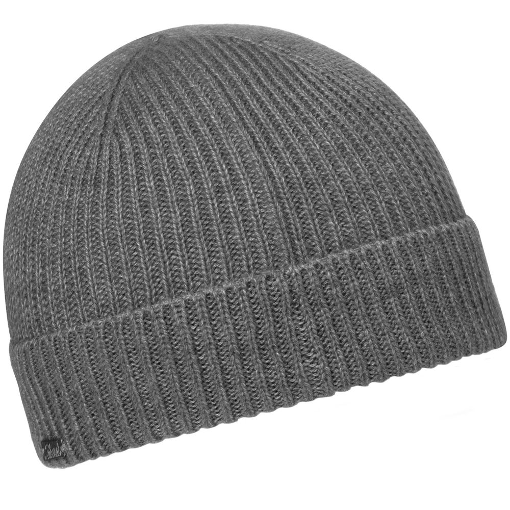 Шапка Bernard, серый меланж — изображение 3