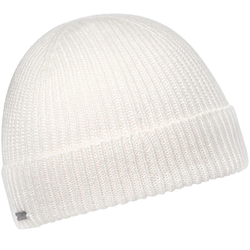Шапка Bernard, молочно-белая (ванильная) — изображение 3