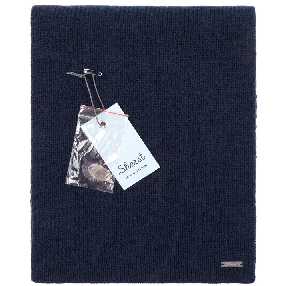 Шарф Bernard, темно-синий — изображение 7