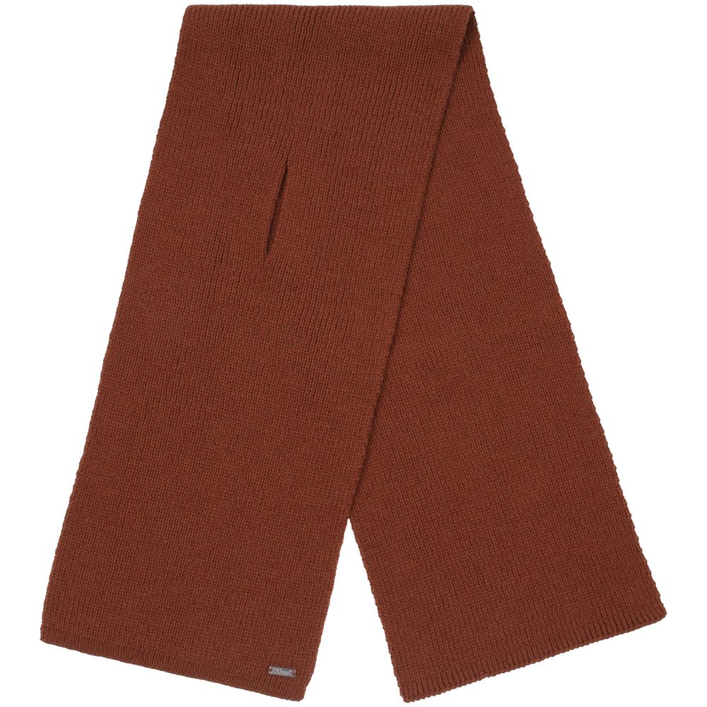 Шарф Bernard, коричневый (терракота) — изображение 4