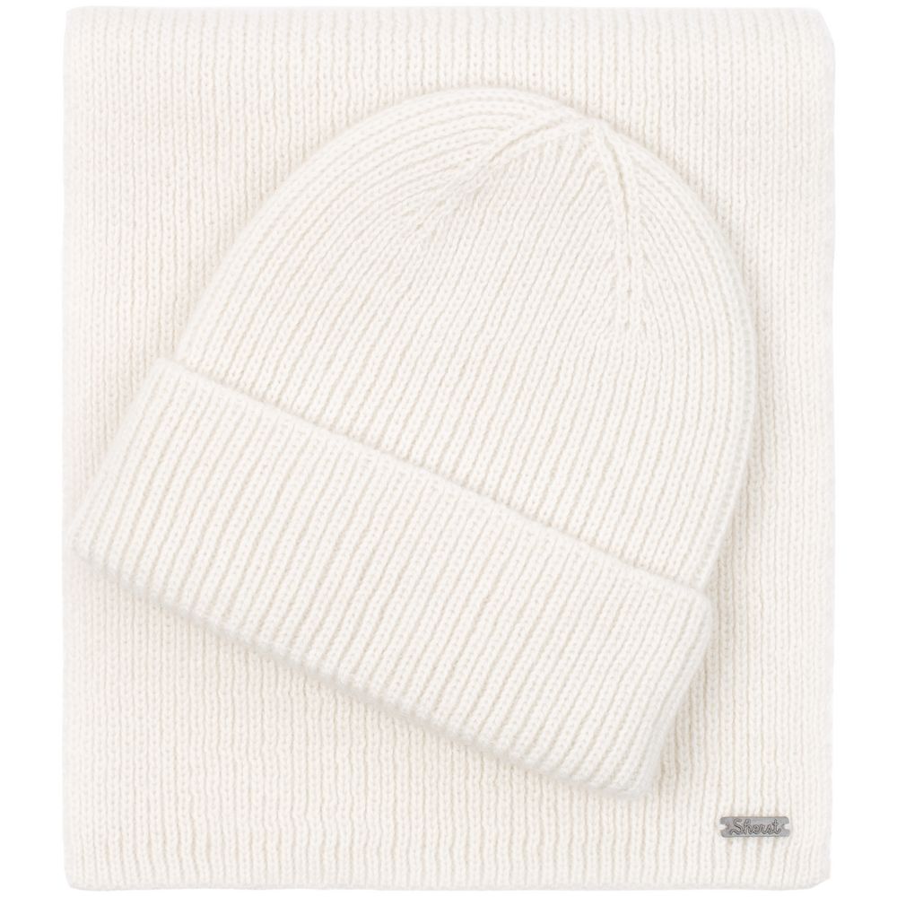 Шарф Bernard, молочно-белый — изображение 9