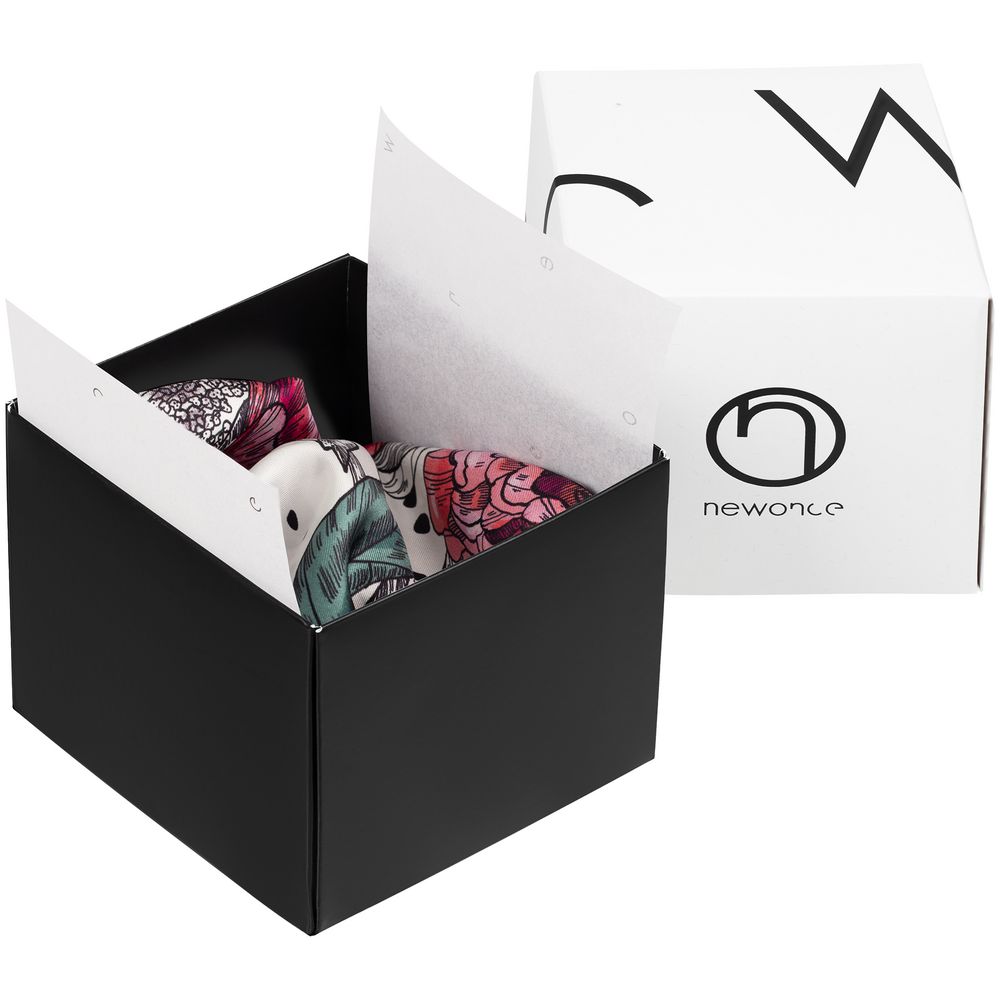 Платок шелковый Delicate, пионы — изображение 6