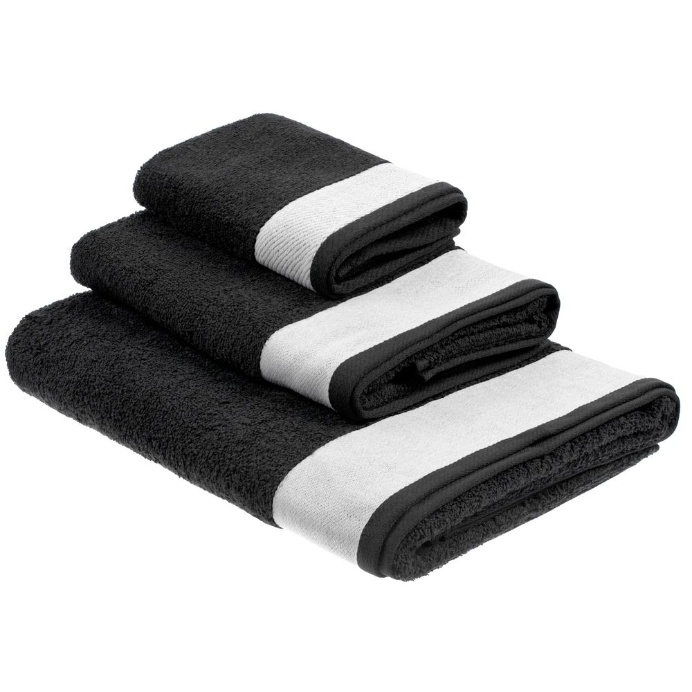 Полотенце Etude ver.2, малое, черное — изображение 7