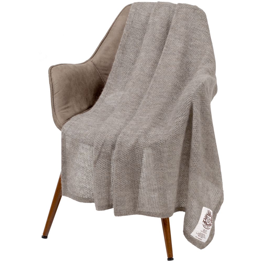 Плед Medley, бежево-серый — изображение 3