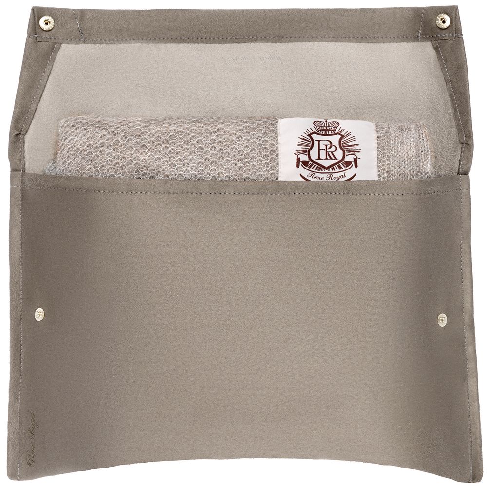 Плед Medley, бежево-серый — изображение 5