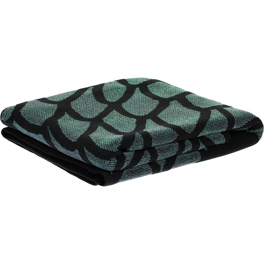 Плед Serpentica, черный с люрексом — изображение 6