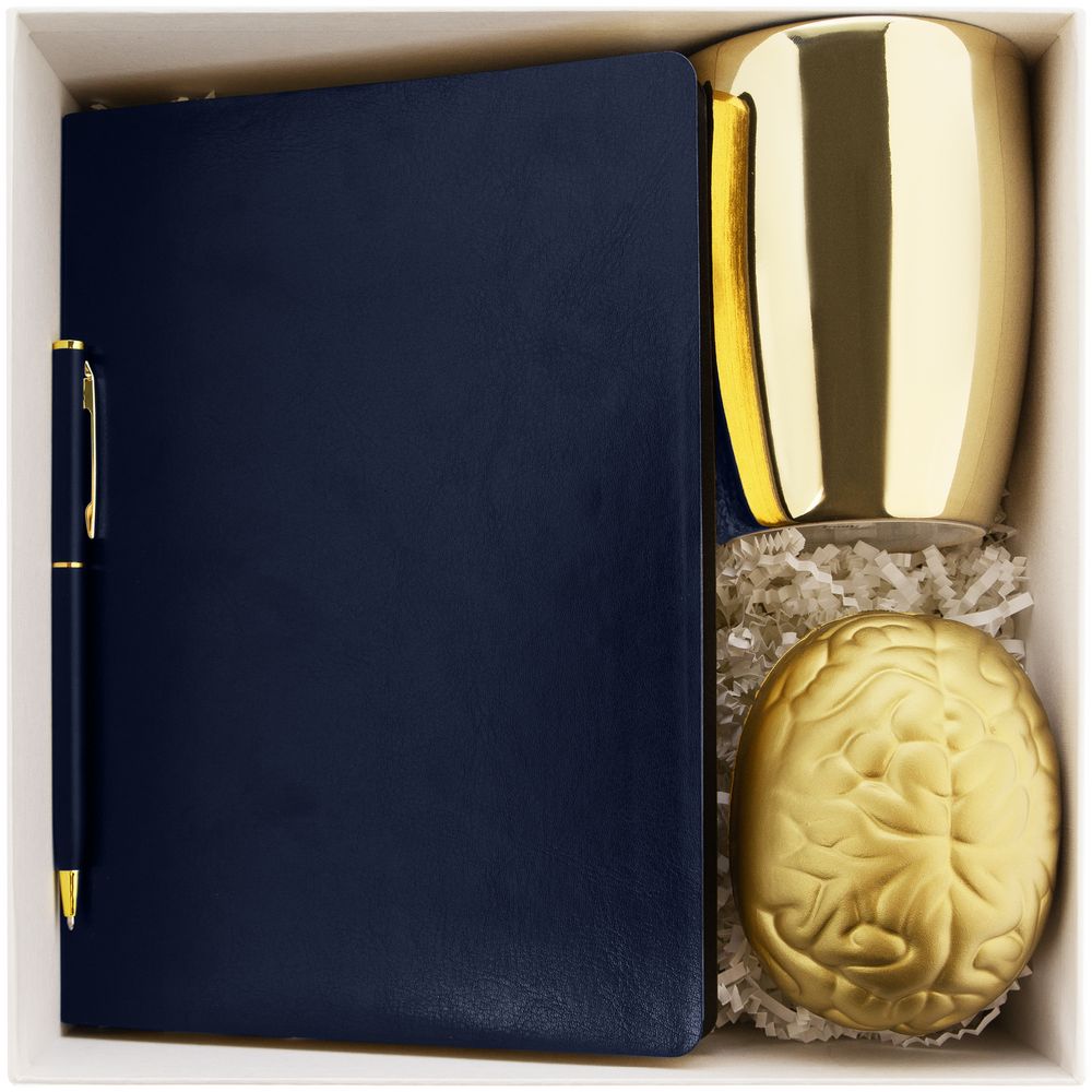 Набор Think Big, синий с золотистым — изображение 3