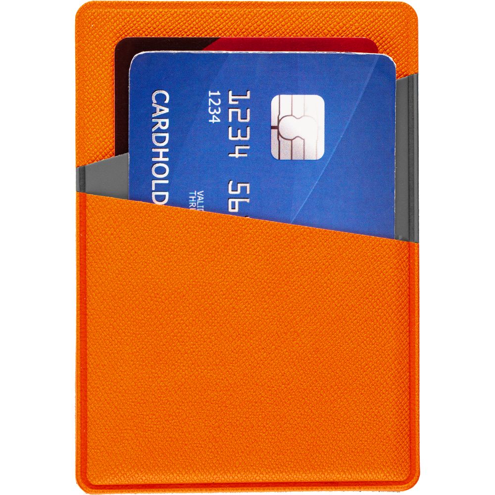 Картхолдер Dual, серо-оранжевый — изображение 5