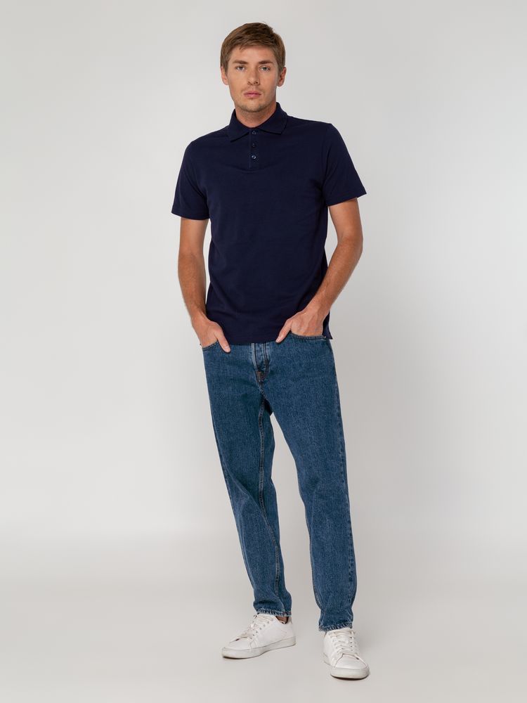 Рубашка поло мужская Virma Light, темно-синяя (navy) — изображение 10