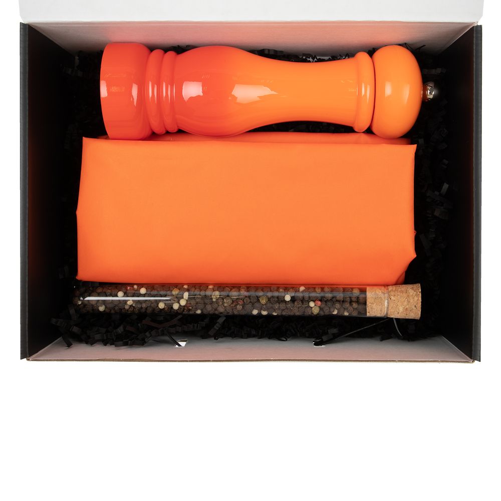 Набор Gambit с мельницей и фартуком, оранжевый — изображение 4