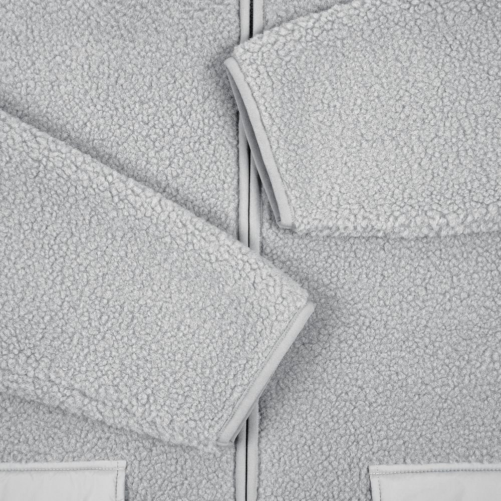 Куртка унисекс Oblako, светло-серая — изображение 7