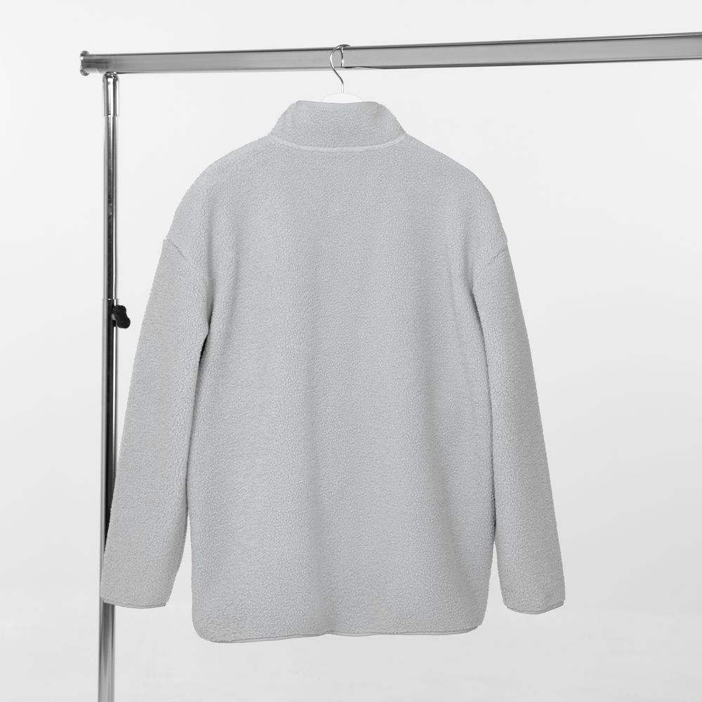 Куртка унисекс Oblako, светло-серая — изображение 3