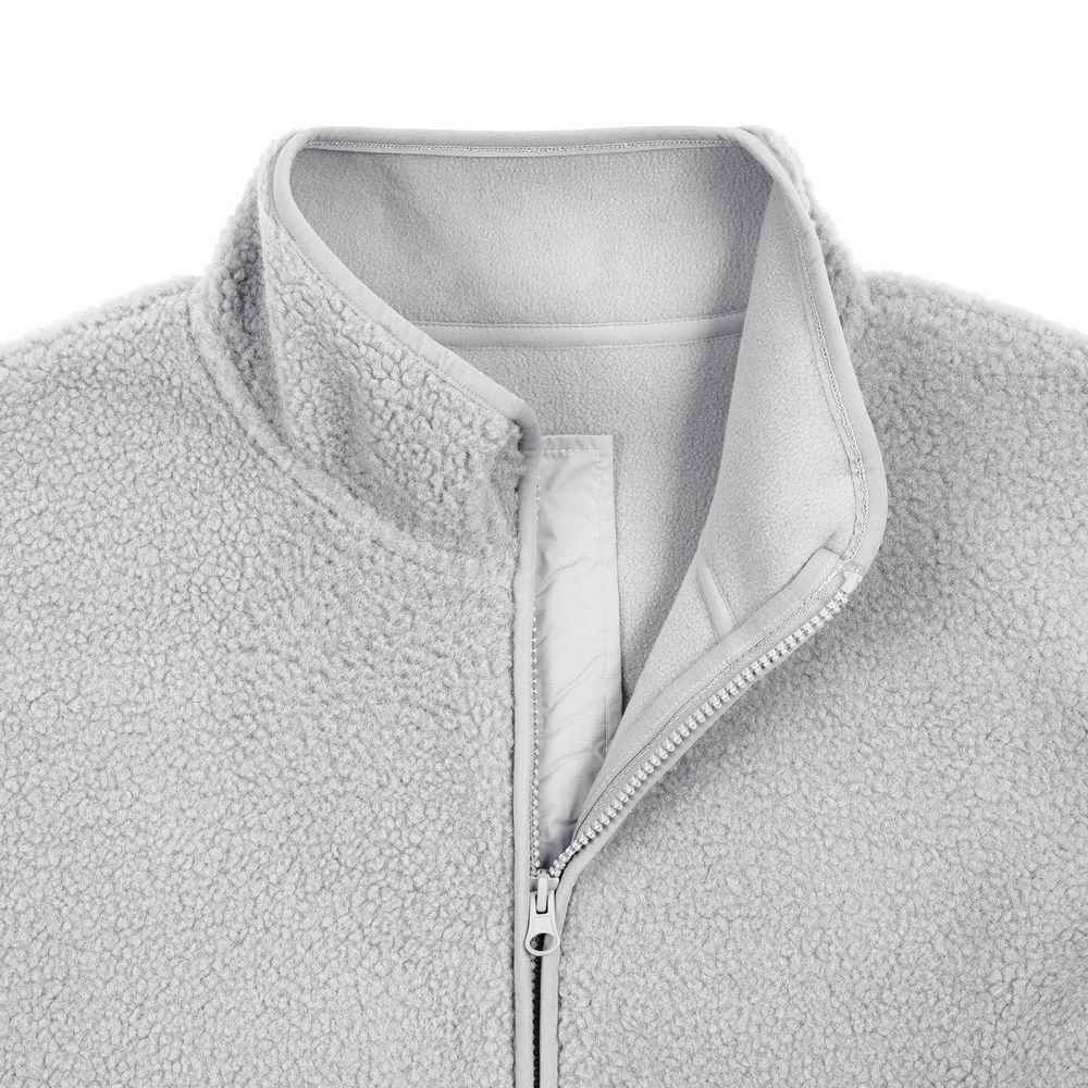 Куртка унисекс Oblako, светло-серая — изображение 6