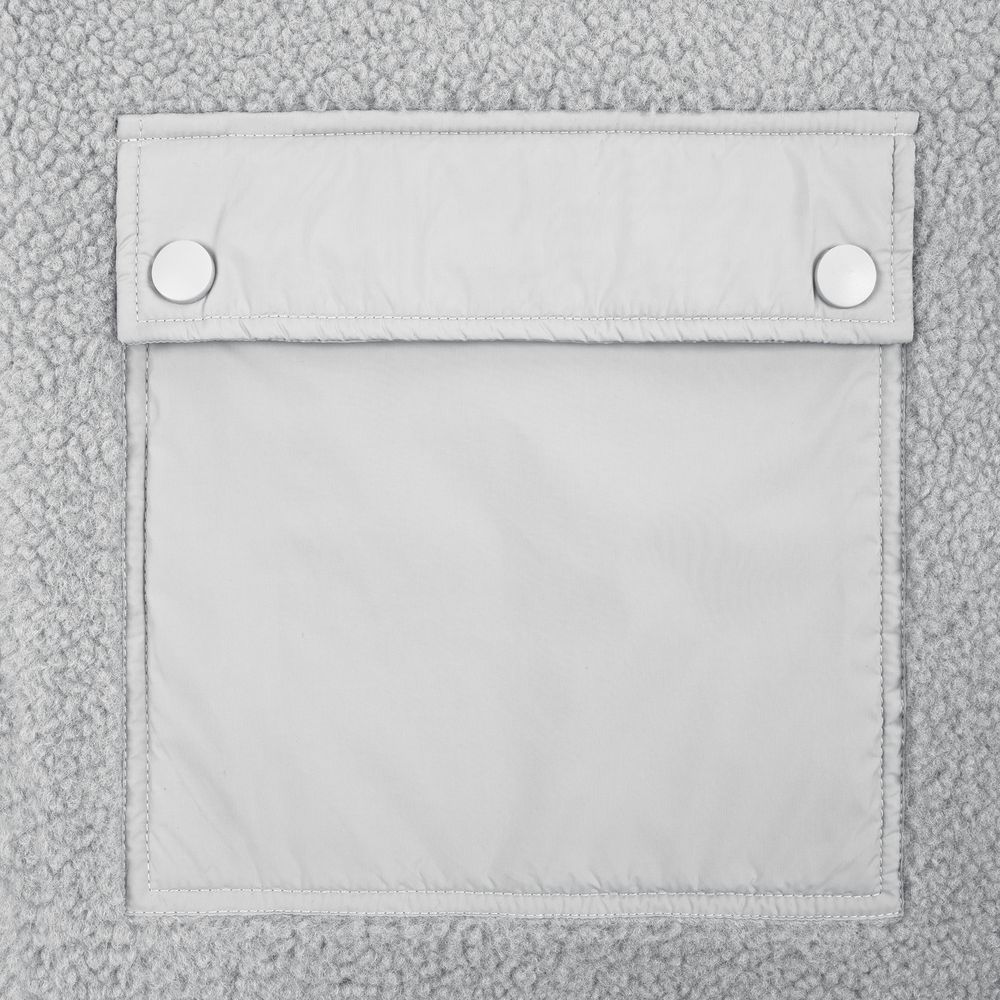 Куртка унисекс Oblako, светло-серая — изображение 8